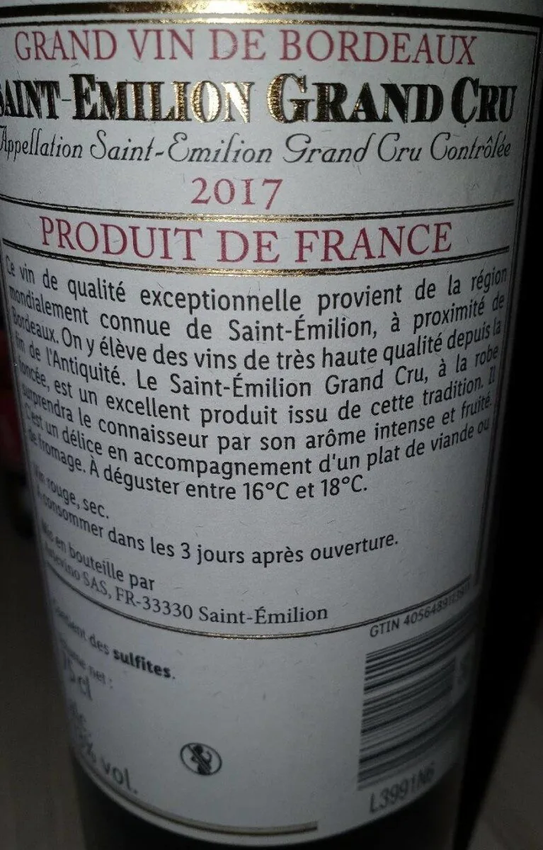 St million grand cru