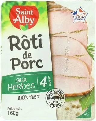 Rôti de porc aux herbes
