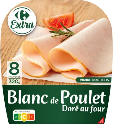 Blanc de poulet doré au four
