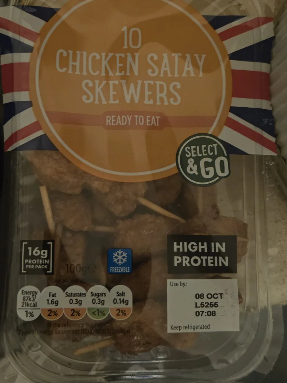 Chicken Satay Skewers