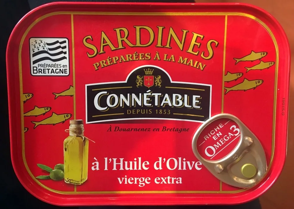 Sardines à l’huile d’olive