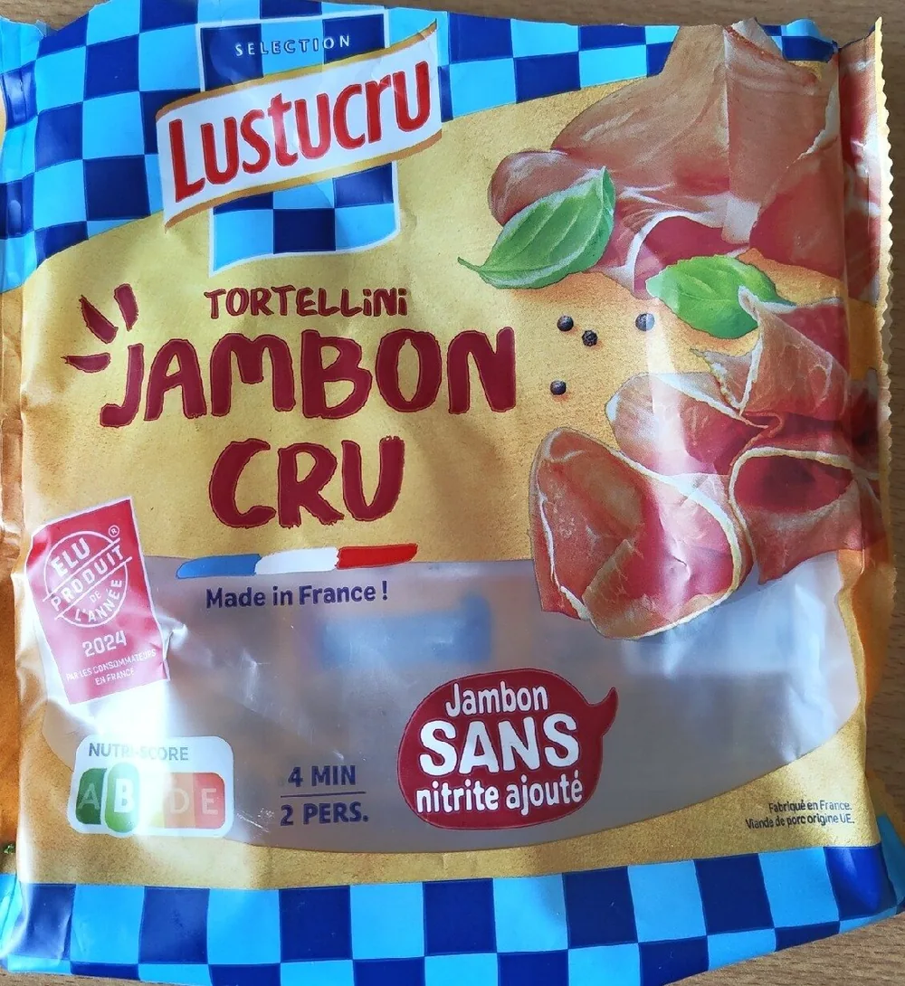Lustucru tortellini jambon cru 250g