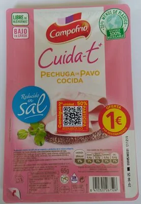 Cuida-t+ pechuga de pavo cocida