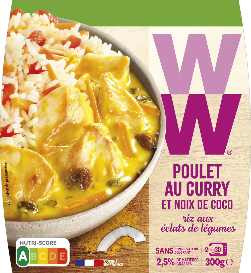 Poulet🐔 au Curry et Noix de Coco 🥥