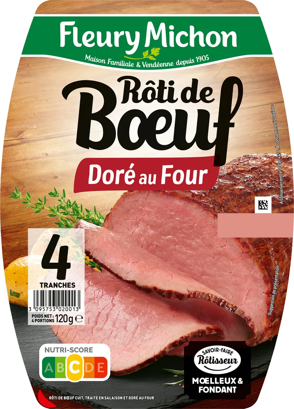 Rôti de Boeuf Doré au four