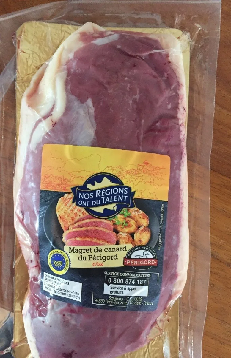 Magret de canard du Périgord cru