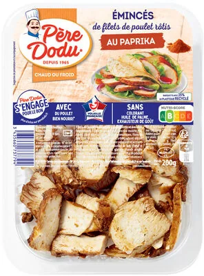 Émincés de filet poulet paprika