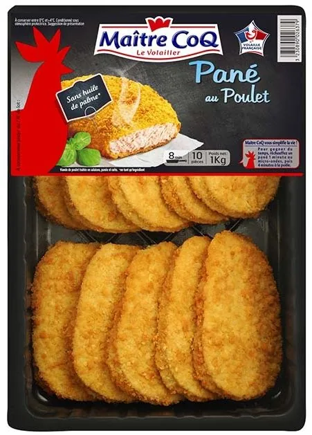 Pané au poulet x 10