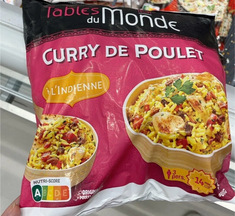 Curry de poulet